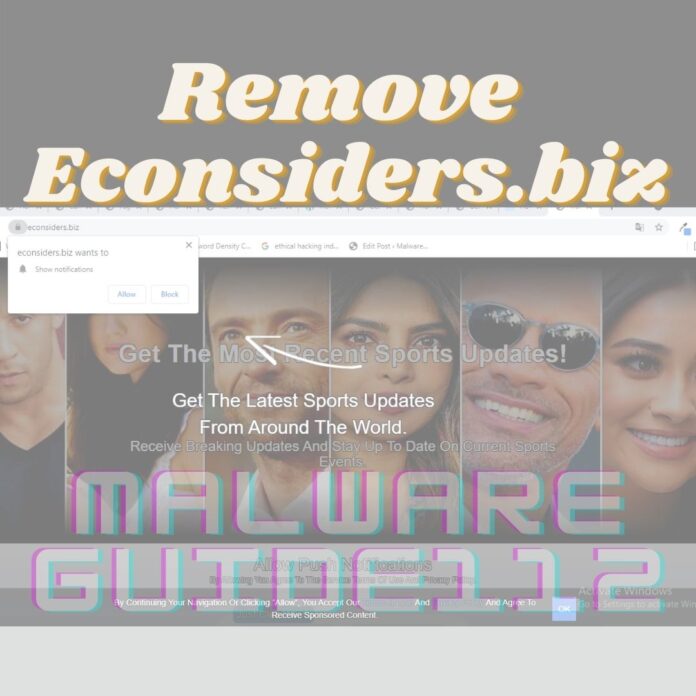 Remove Econsiders.biz