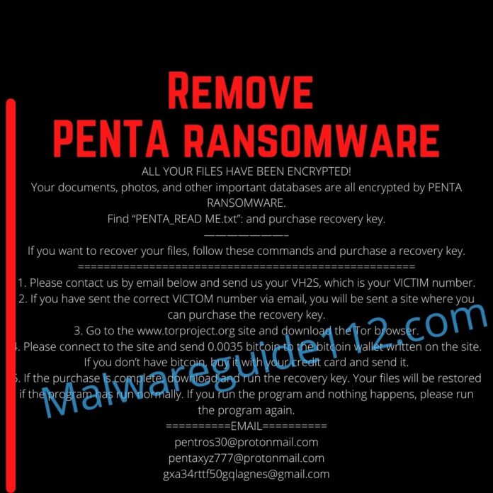 Remove Penta Ransomware