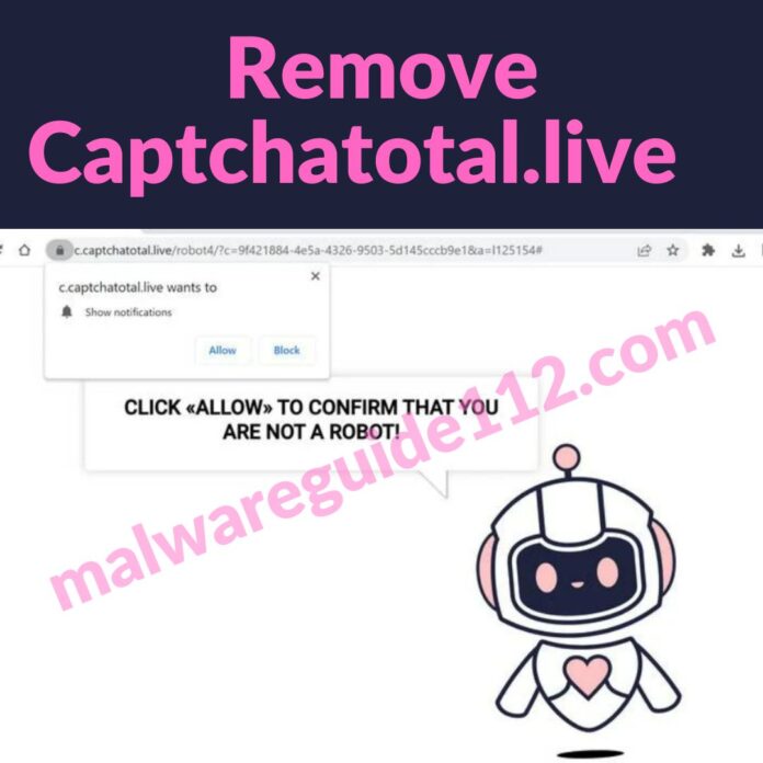 Remove Captchatotal.live