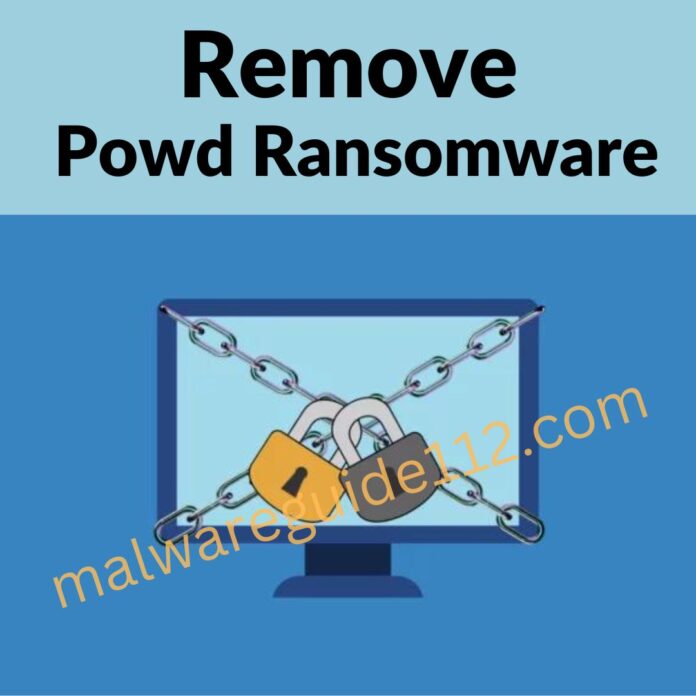 Remove powd ransomware