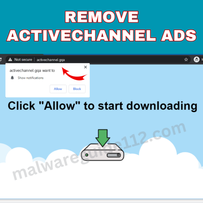 Remove Activechannel Ads