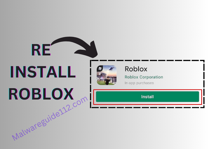 RE INSTALL ROBLOX