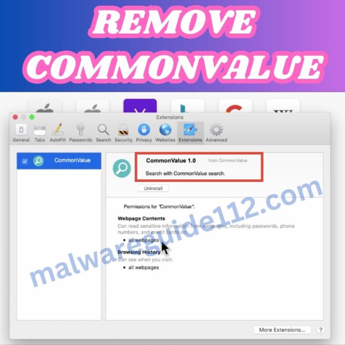 Remove CommonValue