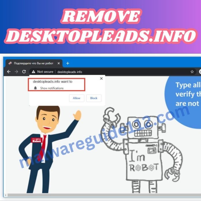 Remove Desktopleads.info