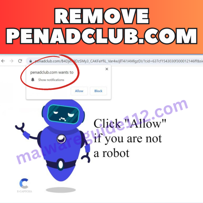 Remove Penadclub.com