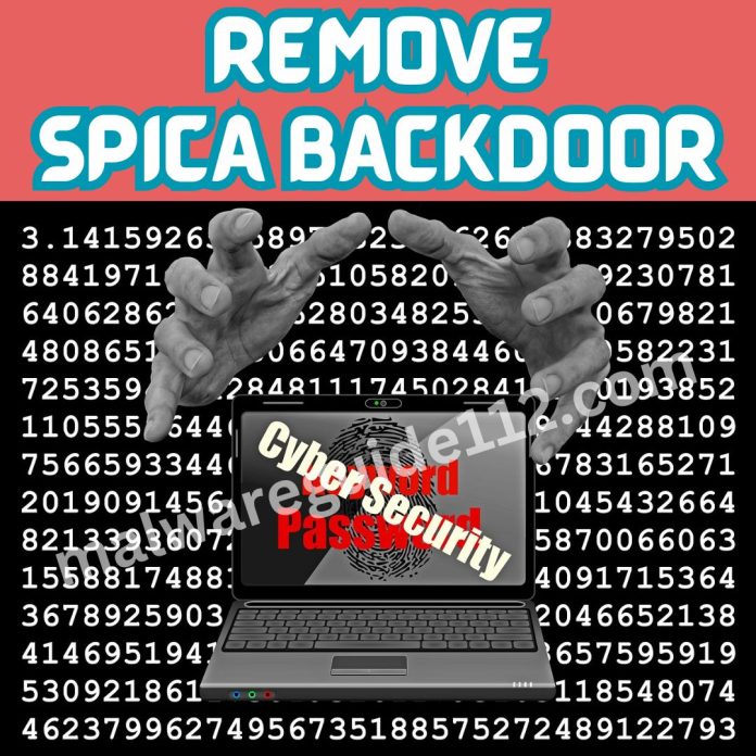 Remove SPICA Backdoor