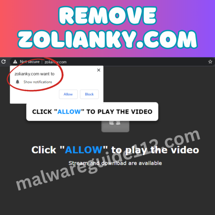 Remove Zolianky.com